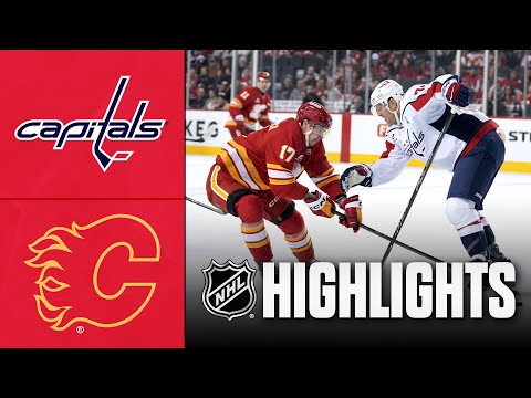 Capitals vs. Flames | NHL Highlights | January 23, 2026