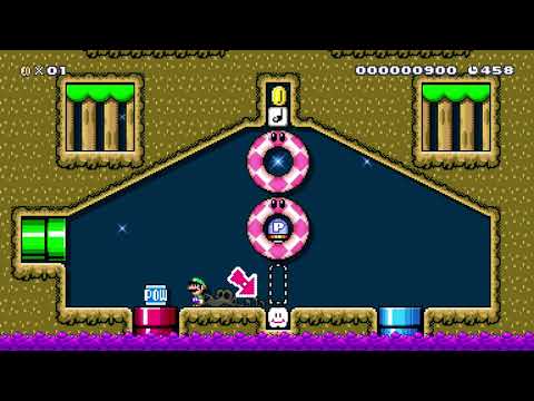 Some of the [POW]ssibilities by GinoBovino - Super Mario Maker 2 - No Commentary 1by