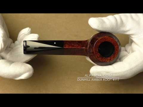 Dunhill Amber Root 4117 - pipe D190
