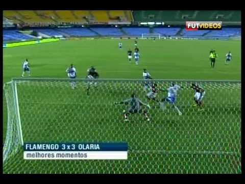 Flamengo 3x3 Olaria - Campeonato Carioca 2010: 6ªRodada - HQ