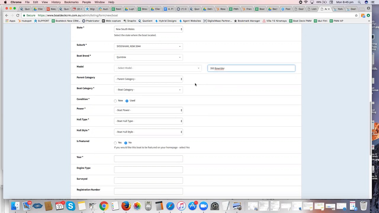 Boat Deck CRM Tutorial Marine