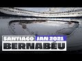 ❄️?️ Real Madrid's Santiago Bernabéu stadium covered in SNOW!