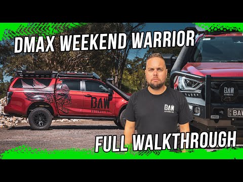 We built the ULTIMATE D-MAX Weekend Warrior | BAW 2022 ISUZU D-MAX Walkthrough