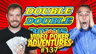 🤑 BIG Win on $2 Double Double Bonus! Video Poker Adventures 137 • The Jackpot Gents Video Video