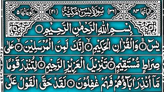 Complete Surah Yasin | Surah Yaseen Tilawat with Arabic & English Subtitles