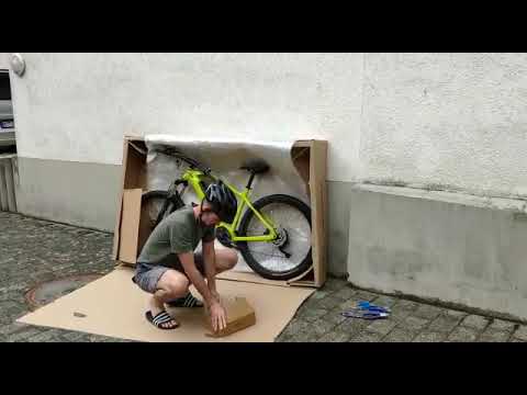 Fahrrad XXL Unboxing - Carver Strict E.410 - 500 Wh - 2020 - 29 Zoll - Diamant