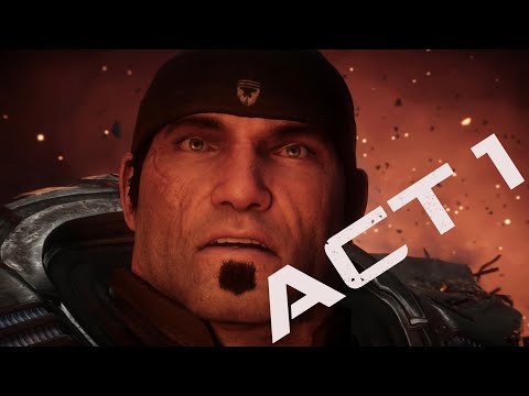Gears of War: Ultimate Edition ACT 1 Gameplay Walkthrough 4K [Xbox One x]
