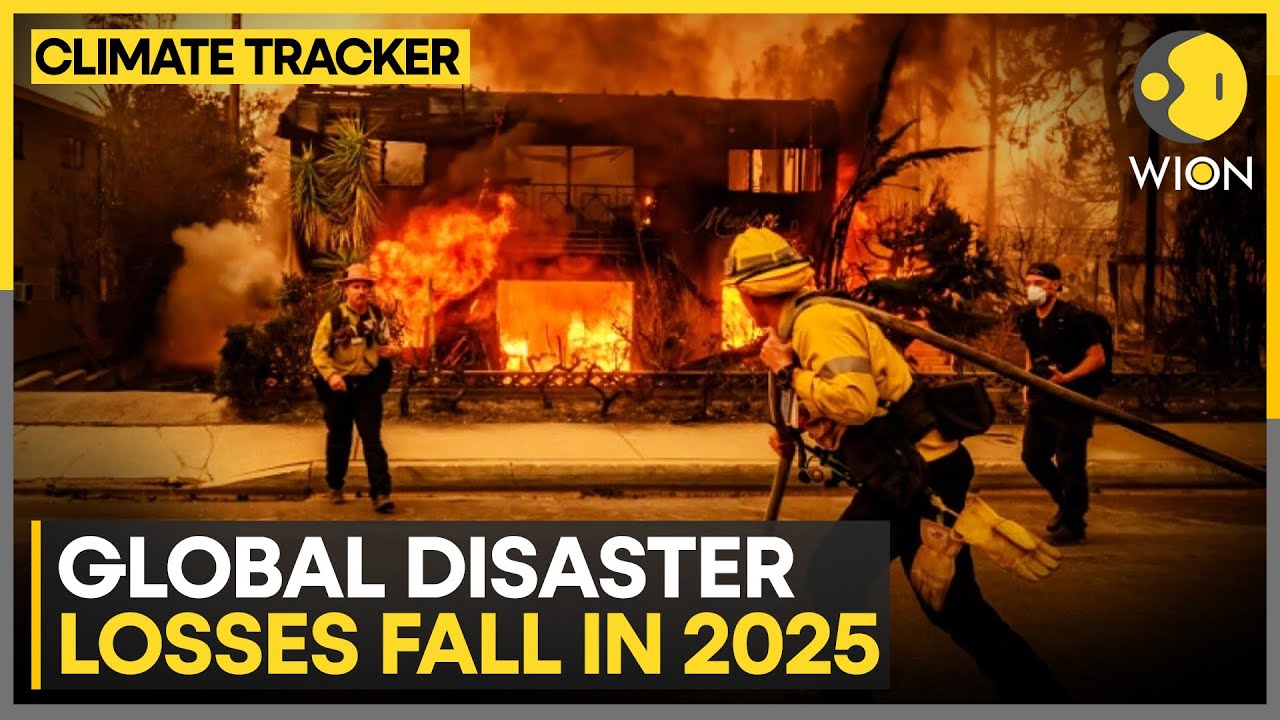 Global Disaster Losses Fall in 2025 as No US Hurricane Cuts Damage Bill | CLIMATE TRACKER