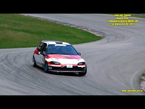 Lewczuk Tomasz - Honda Civic - 2 Eliminacja Interia DRIVE CUP Tor Kielce 03-05-2022