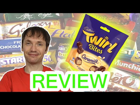Cadbury Twirl Bites with Caramilk Review