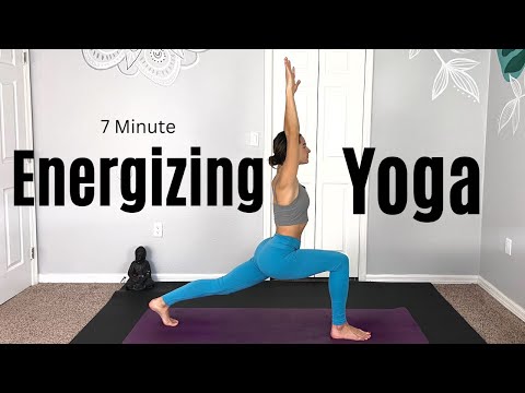 7 Minute Yoga For An ENERGY BOOST! / Yoga With Paige