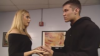 Mr. McMahon catches Randy Orton and Stacy Keibler getting cozy backstage: SmackDown, April 25, 2002