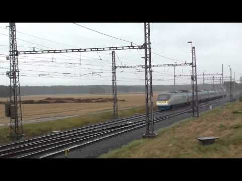 EJ 680.004 jako vlak SC 508 Pendolino - Ostrava - Praha