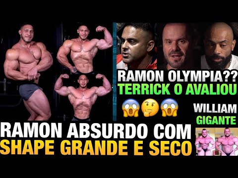 RAMON GRANDE E SECO BUGOU ÁRBITRO DO OLYMPIA - WILLIAM SHAPE ATUAL - HASSAN SERÁ UM PROBLEMA E MAIS