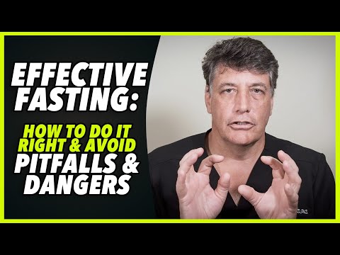 Ep:187 EFFECTIVE FASTING: HOW TO DO IT RIGHT & AVOID PITFALLS & DANGERS - by Robert Cywes