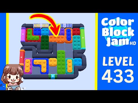 Color Block Jam Level 433 Solution Walkthrough
