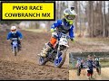 50CC SHAFT PW50 RACE AT COWBRANCH MX
