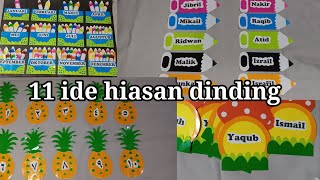 Download lagu 11 Ide Hiasan Dinding Kelas ll Terbaru ll Dekorasi Kelas Ra / Sd ll Kreasi Kelas Kreatif mp3