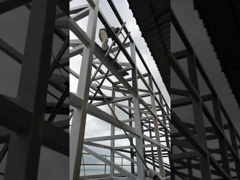 Polyurethane (PU) Primer Coat in Progress