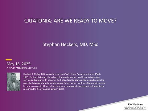 Catatonia: Are we ready to move?