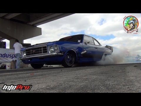 Opala V8 bi turbo XTM - Daniel Raniowski - 20º Festival Força Livre de Arrancada 2013