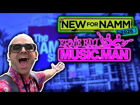 I SHOW YOU THE NEW MUSIC MAN GUITARS IN NAMM 2026