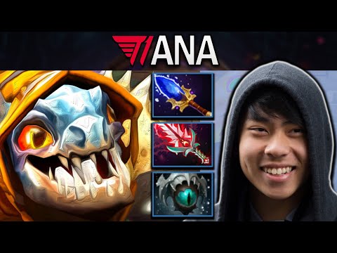 Slark Dota 2 7.32 Gameplay T1.Ana with Aghanims - Bloodthorn #dota2 #dota2gameplay