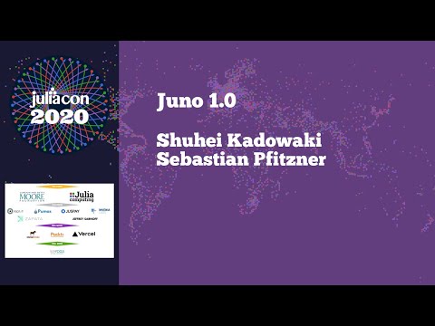 JuliaCon 2020 | (Juno 1.0) VSCode for Julia 1.0 | Sebastian P., Shuhei K., David  A.