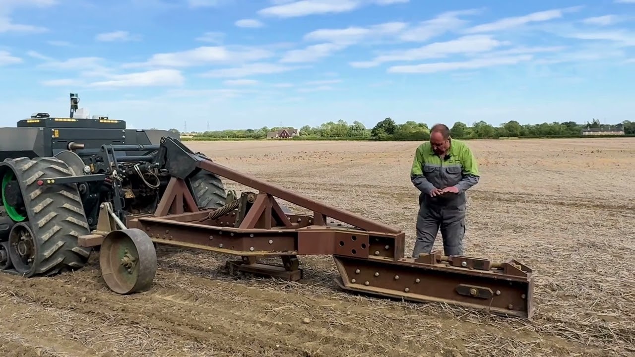 AgBot Mole Draining.