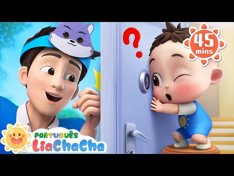 Toc Toc, Quem Bate na Porta? | Compilação | LiaChaCha em Português - Músicas Infantis