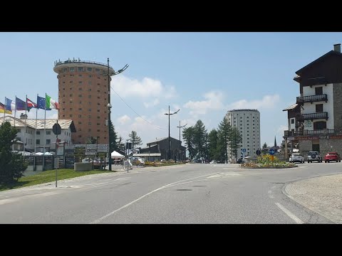 Sestriere 🏂 (4k)(Torino)(Piemonte)(Italia)