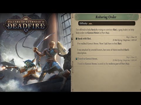 (POE2) Pillars of Eternity II - Deadfire I Restoring Order - Port Maje I Side Quest I Guide