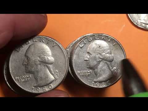 1980 US Quarter Dollar Coins - The Filled D and Filled P Controversy - United States - Rare/Valuable