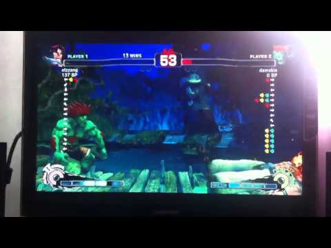 SSF4 [T-Hwk] Poongko vs damskie [Blanka]