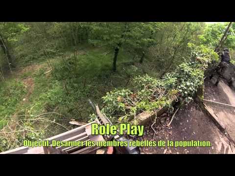 Partie (entraînement) de la Team d'airsoft mineur PsycKoz du 02/05/2013.