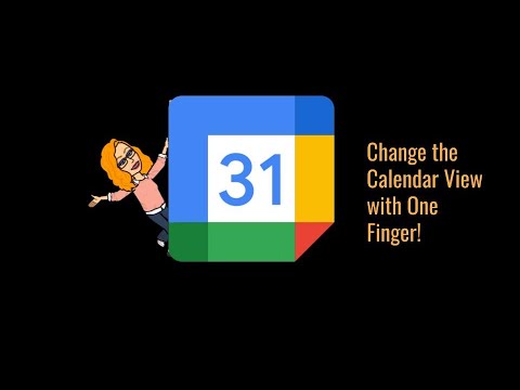 How to Change the View in Google Calendar