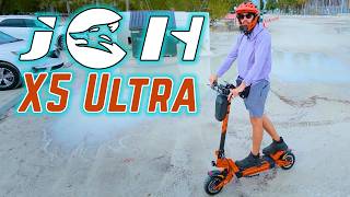Finally an Orange Scooter!! JGH X5 Ultra First Ride & Impressions!!