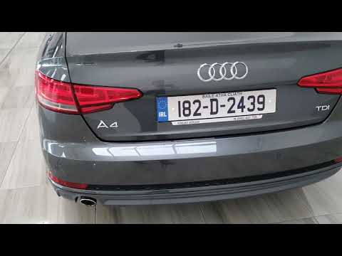 182D2439 - 2018 Audi A4 2.0TDI 150 S LINE 4DR ONLY 8,800KMS 29,950