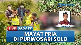 Mayat Pria Misterius Ditemukan Dekat Perlintasan KA Purwosari Solo, Diduga Tewas Sebelum Lebaran