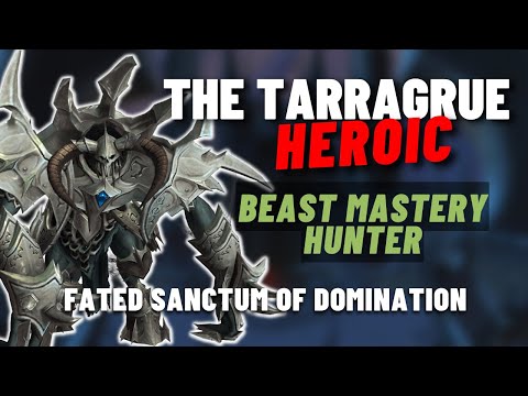 The Tarragrue Heroic Fated Sanctum Of Domination BM Hunter PoV | Shadowlands Season 4