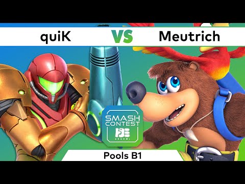 Smash Contest: DoKomi 2022 - HIVE | quiK (Samus) Vs. Meutrich (Banjo & Kazooie) - Pools B1