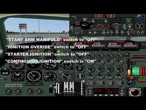 CV-880-990 engine startup