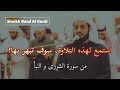 Incredible Recitation By Sheikh Raad AlKurdi Surah AshShura AnNaba رعد الكردي من سورة
