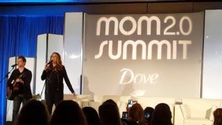 Rita Wilson sings Say Yes at Mom 2 Summit, May 2016