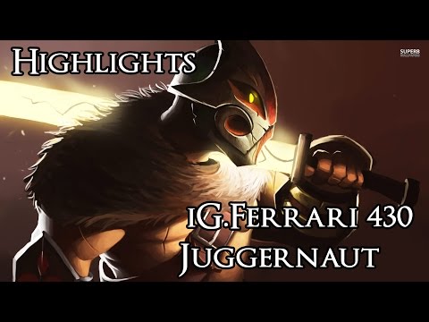 Ferrari_430 Juggernaut - Dota 2 MMR Highlights