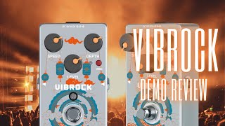 Budget vibrato/ univibe pedal Brock psychedelic rock pedal Amuzik