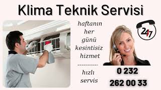 İzmir Klima Bakım Fiyatları 0 232 262 00 33
