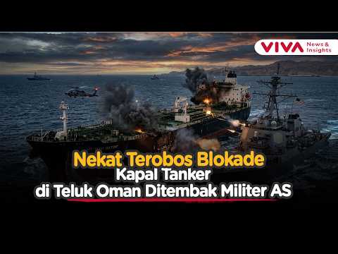 Tegang! Militer AS Tembaki Kapal Tanker yang Nekat Terobos Blokade | Viva News Daily