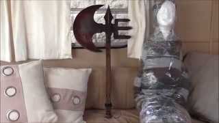 My Creeper Medieval Battle Axe Prop Replica