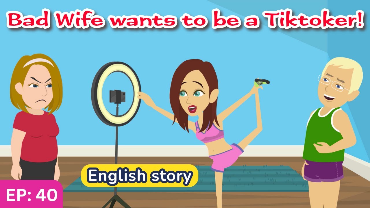 Bad wife part 40 | English Story | Learn English | Animated story | Learn English with Kevin